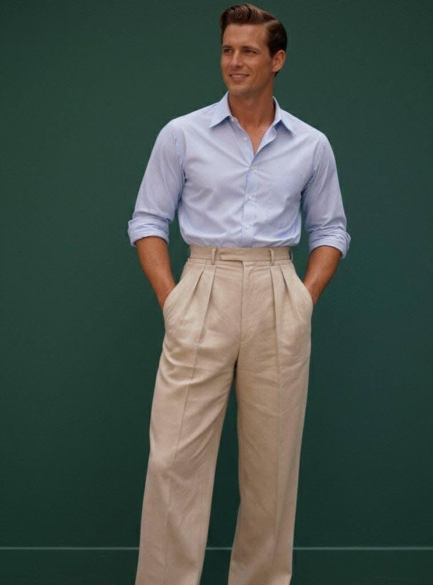 Work Linen Shirt